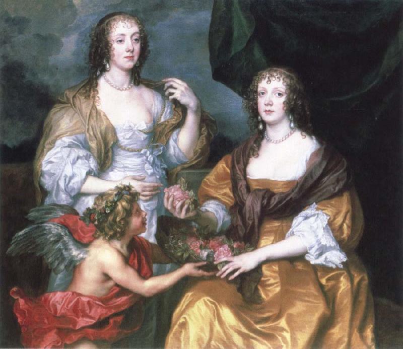 Anthony Van Dyck lady elizabeth thimbleby and dorothy,viscountess andover China oil painting art